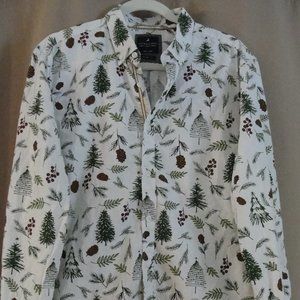 Denim & Flower Ricky Singh "Celebrate Life" long sleeve dress shirt - Men's XL